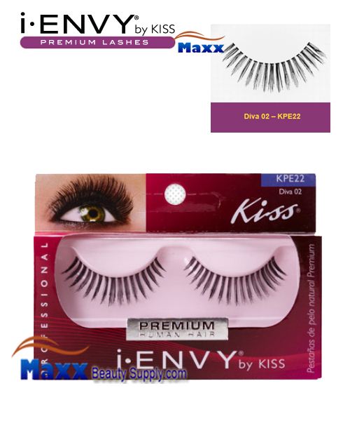 Kiss i Envy Diva 02 Eyelashes - KPE22